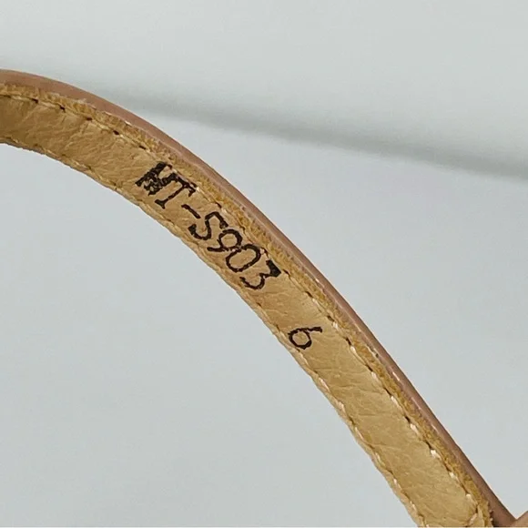 Modatope Naya Strappy Heeled Sandals Size 6 Square Toe Neutral Nude Color - Picture 11 of 13